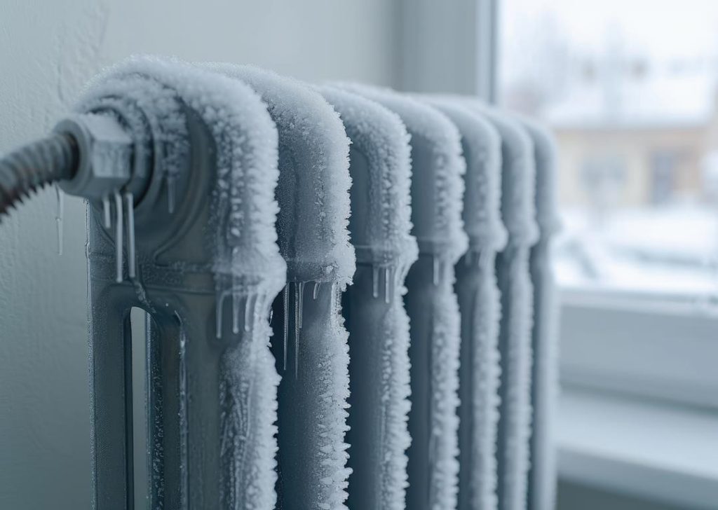 Roof ice melt system